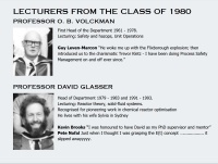 Prof Volckman, David Glasser