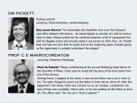 Dr Pickett, Prof Mavrocordatos