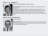 Geoff Garrett, Paul Robinson